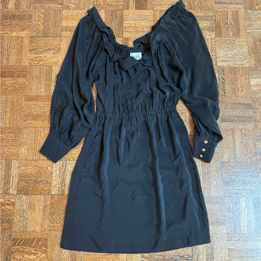 100% Silk Leona mini dress